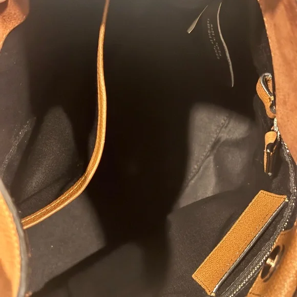 Marc Jacobs Cognac Pebbled Leather Shoulder Bag NWOT - Picture 10 of 16
